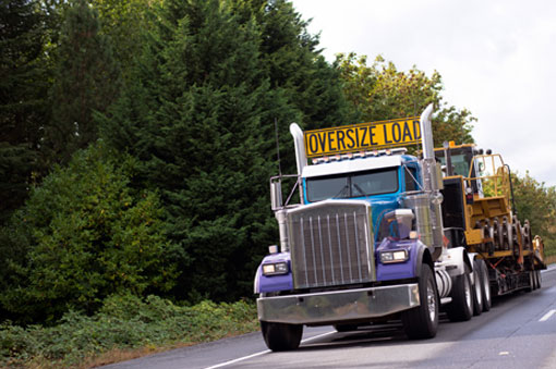 Oversized load truck special projects